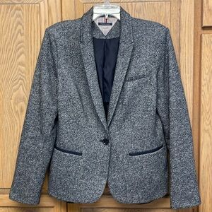 Tommy Hilfiger business gray jacket.
